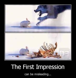 first impression pua picture